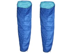 HIXA Polyester 2er-Set Schlafsäcke - Blue
