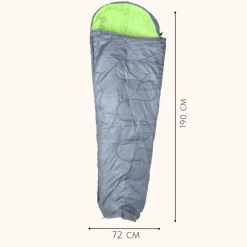 HIXA polyester Grey mummy Schlafsack
