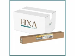 HIXA Sonnenschirm mit Holzständer - Beige