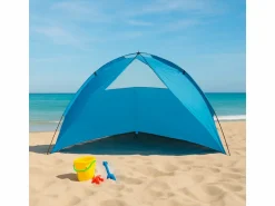 HIXA Strandzelt mit Windschutz - Blue