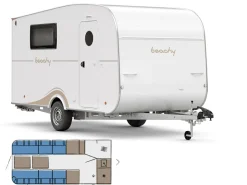 Hobby Beachy 450 2025 Wohnwagen