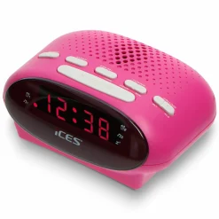 Ices ICR-210 FM Uhrenradio - Pink