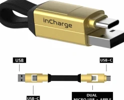 Incharge 6 Ladekabel - Gold