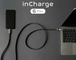 inCharge 6 Max graues Ladekabel