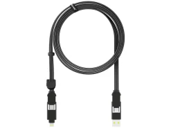 inCharge XL 2 Meter Ladekabel - Black