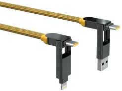 inCharge XL 2 Meter Ladekabel - Yellow