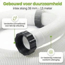 Intex 38 mm schlauch - 1,5 Meter