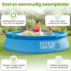 Intex easy set 244x61cm pool