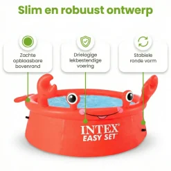 Intex easy set 183x51cm pool - krabbe