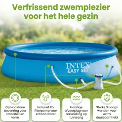 Intex easy set 396x84cm pool – 3-teilig