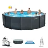 Intex graphite panel 478x124cm pool – 5-teilig