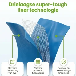 Intex metal frame 366x76cm pool – 3-teilig