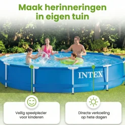 Intex metal frame 366x76cm pool