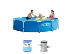 Intex metal frame 305x76cm pool – 3-teilig