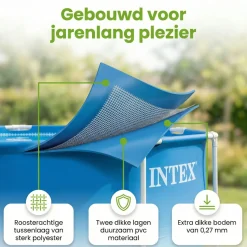 Intex metal frame 244x51cm pool