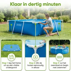 Intex metal frame 244x51cm pool