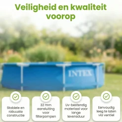 Intex metal frame 244x51cm pool
