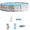 Intex prism frame 427x107cm pool – 6-teilig