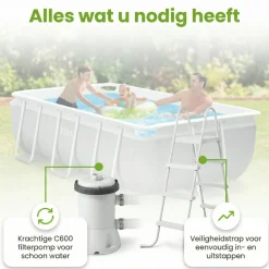 Intex prism frame 300x175x80cm pool – 4-teilig