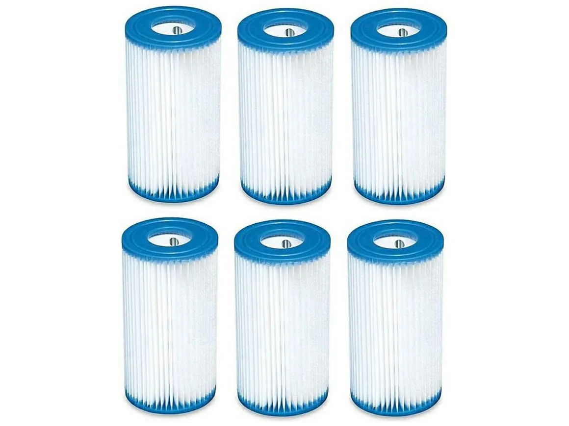Intex Satz von 6 Typ a Filterpatronen