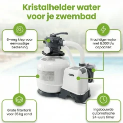 Intex SX2800 8000 l/h Sandfilterpumpe