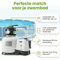 Intex SX2800 8000 l/h Sandfilterpumpe