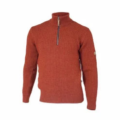 Ivanhoe Moritz Half-Zip Herrenpullover - Rot