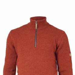Ivanhoe Moritz Half-Zip Herrenpullover - Rot