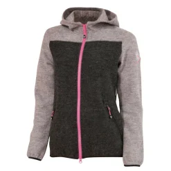 Ivanhoe Zoya Hood Grey Wolle Damen Jacke
