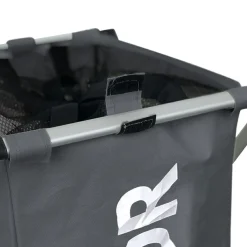 IVOL 1 Fach Dunkelgrau Faltbarer Wäschekorb
