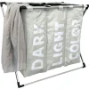 IVOL 3-Fach-Organizer-Wäschekorb - White