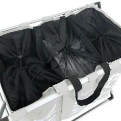 IVOL 3-Fach-Organizer-Wäschekorb - White