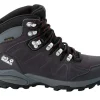 Jack Wolfskin Refugio Texapore Mid Dark Steel Damen Wanderschuhe