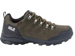 Jack Wolfskin Refugio Texapore Low Khaki Herren Wanderschuhe