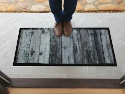 Jacks Door Hout 45 x 125 cm Fußmatte - Set von 2