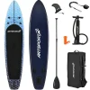 Juskys Deep Ocean Aufblasbares SUP Board mit Zubehör