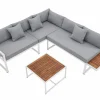 Juskys St. Tropez 4 Personen Lounge-Set - Grey
