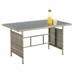 Juskys Turin 7 Personen Polyrattan Loungeset