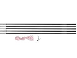 Kampa Glasfaser Zeltstange Reparaturset 12,7 mm
