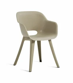 Keter Akola Set von 2 Gartenstuhle - Taupe