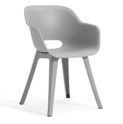 Keter Akola Set von 2 Gartenstuhle - Grey