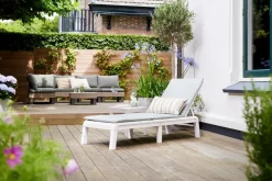Keter Mallorca Liege mit Kissen - Sage Green