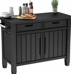 Keter Unity XL Grilltisch mit Schubladen - 207 Liter