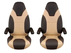 K'Foam Fiat Ducato Captain Montecarlo Sitzbezüge - Set von 2