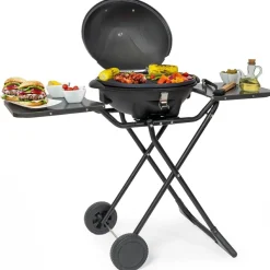 KitchenBrothers 2400 watt Elektro-Grill Mit Rädern
