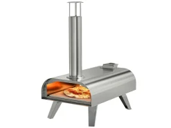 KitchenBrothers Holzbefeuerter Pizzaofen Mit Schutzhülle