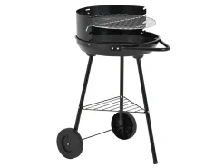 Kohlegrill halboffen
