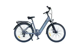 Lacros Drafter E-bike mit Mittelmotor - Matt Grau