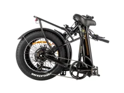 Lacros Mustang M250 elektrisches Klapp-Fatbike - Black