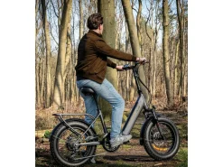 Lacros Mustang M250 elektrisches Klapp-Fatbike - Black